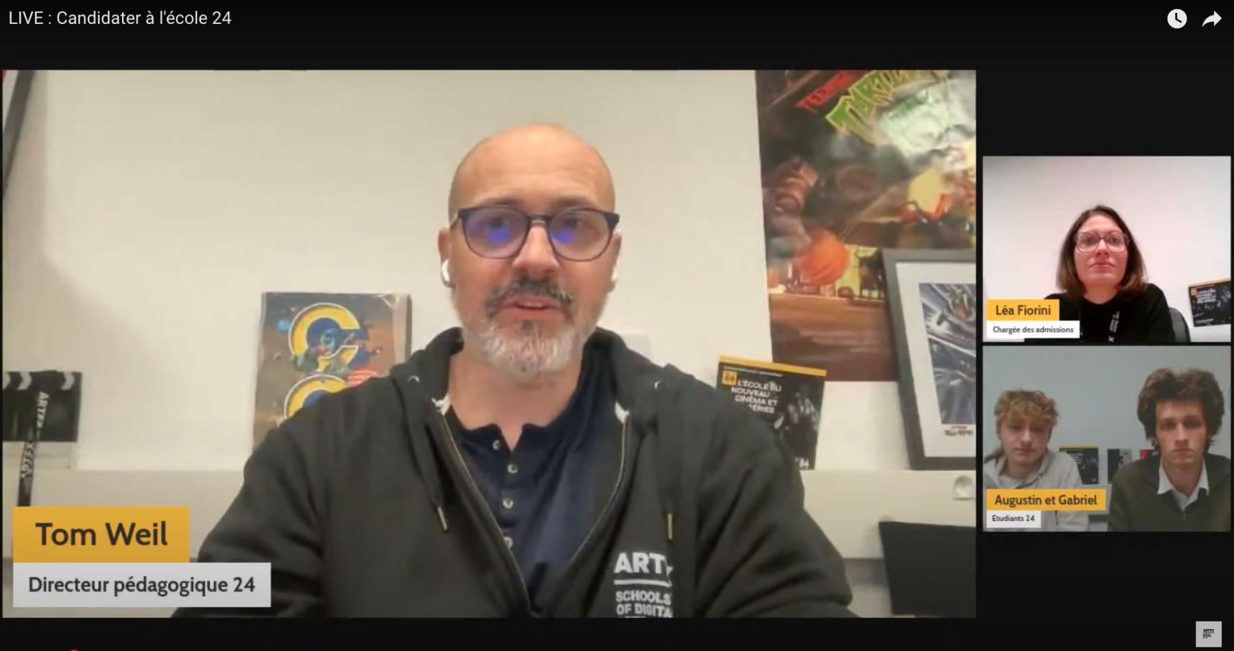 Replay live admission - tout connaitre sur le processus d'admission de l'école 24